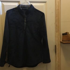 New super soft blue fleece pullover
